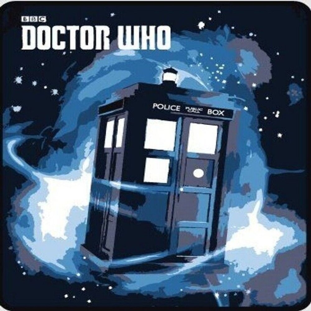 New Dr WHO Gallifrey Tardis Micro Plush Fleece Throw Gift Blanket Warm Call Box